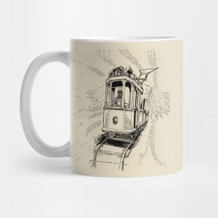 winged tram Mug